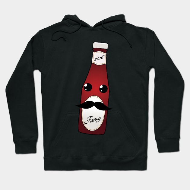 "Fancy" Food - Ketchup Hoodie by TRE2PnD